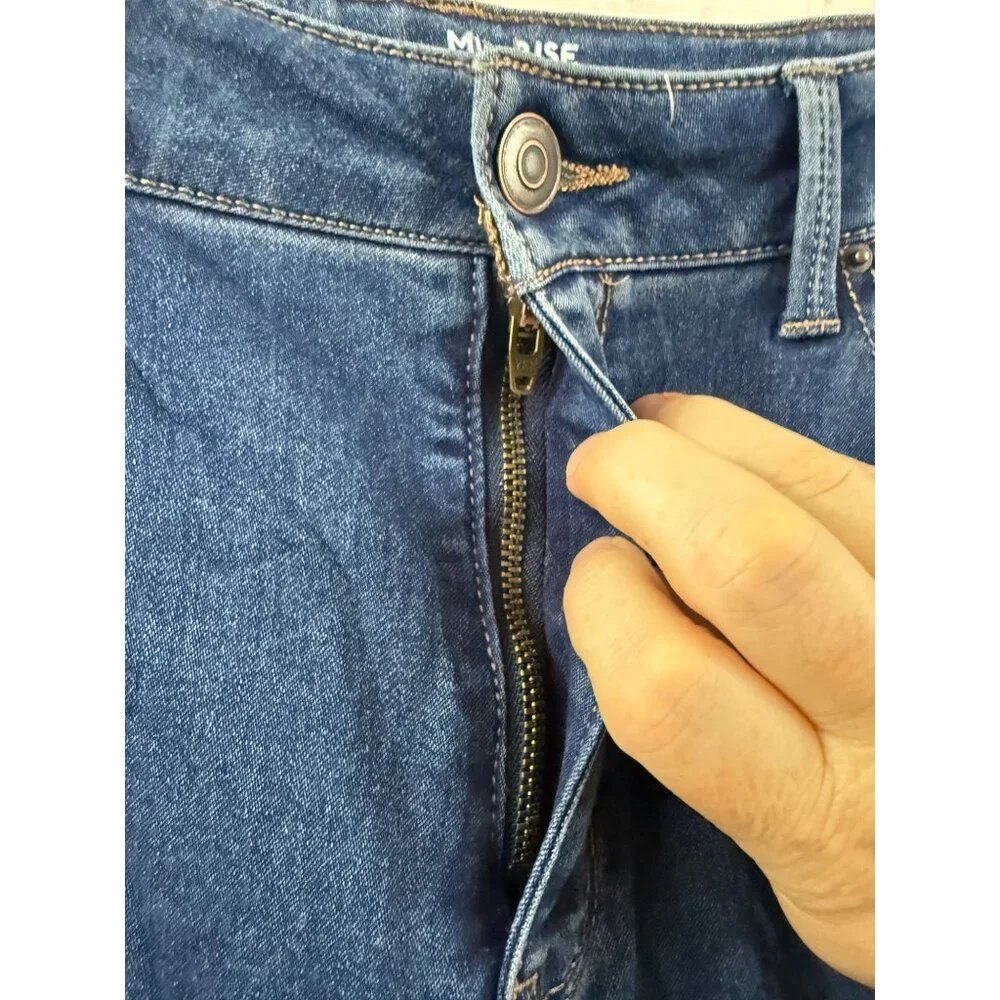 No Boundaries Jeans Juniors Size 15 Casual Straight Leg Streetwear Denim *READ* - Picture 5 of 7